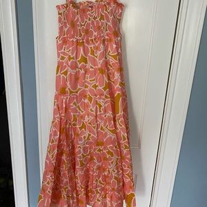 Jcrew floral maxi dress-new